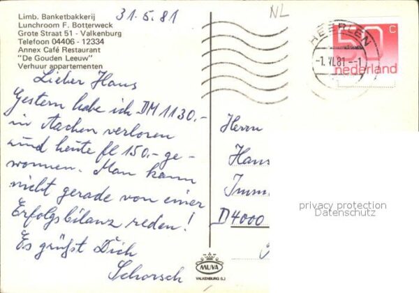Valkenburg Suedholland Limburgsche Banketbakkerij – Bild 2