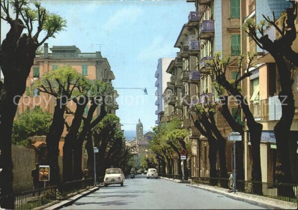 Genova Genua Liguria Sestri Ponente Viale Carlo Canepa