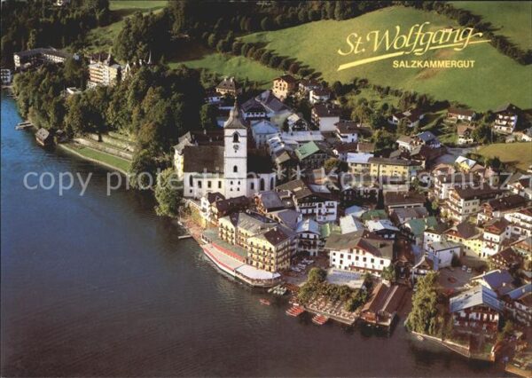 St Wolfgang Wolfgangsee Wallfahrtskirche und Hotel Weisses Röss