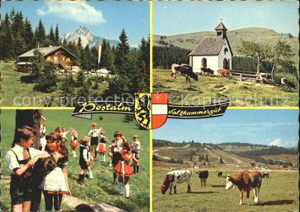 Strobl Postalm Kapelle Kindertrachtengruppe Vi