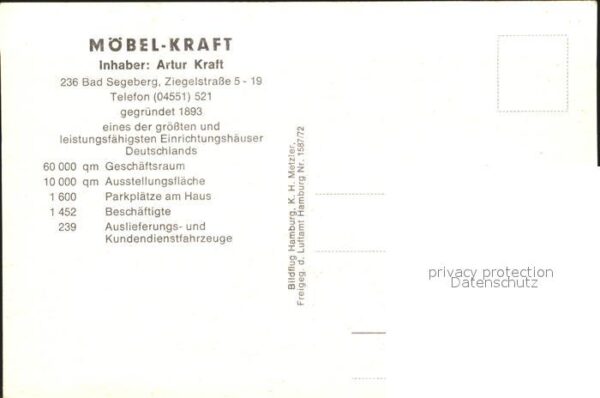 Bad Segeberg Möbel Kraft Fabrik Fliegeraufnahme – Bild 2