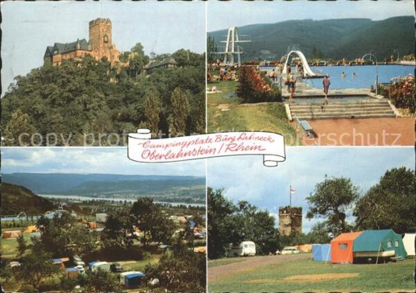 Oberlahnstein Burg Schwimmbad Campingplatz