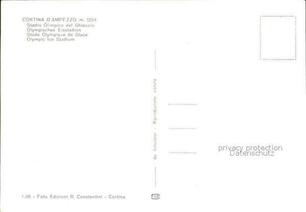 Cortina d Ampezzo Olympic Ice Stadium – Bild 2