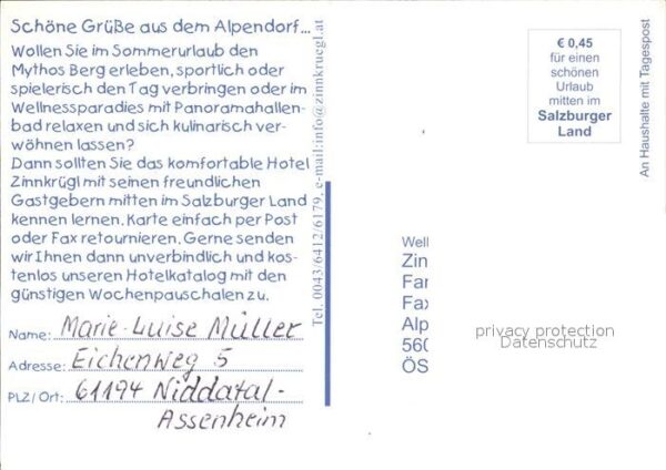 St Johann Pongau Salzburg Zinnkrügl Relax Hotel Wellness Hallenba – Bild 2