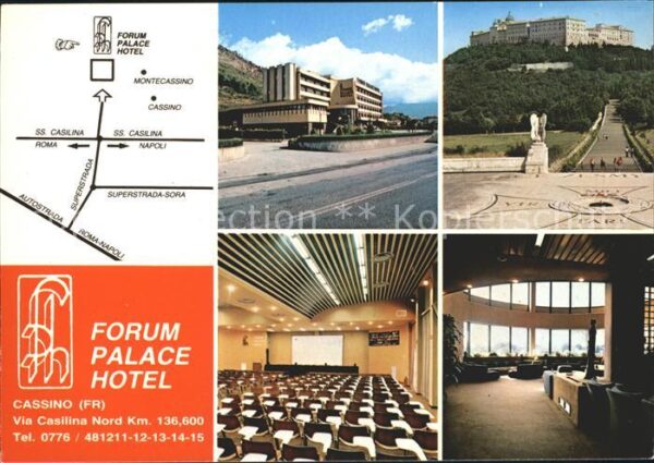 Cassino Forum Palace Hotel Auditorium Empfangsh