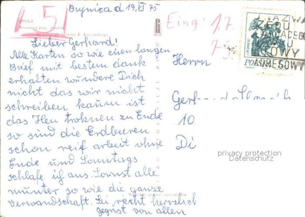 Opole Oppeln Oberschlesien Wiezowce przy rondzie – Bild 2