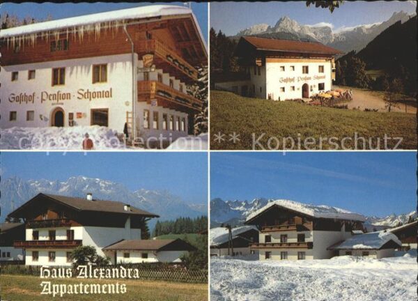 Werfenweng Gasthof Penson Schöntal Haus Alexandra