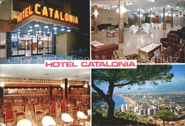 Benidorm Hotel Catalonia Empfang Gastraum Panora