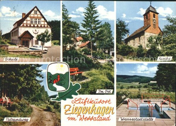 Ziegenhagen Witzenhausen Schule Kirche Talrandweg Wassertretstel