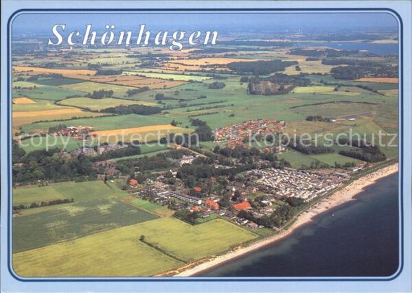 Brodersby Schleswig Schönhagen Fliegeraufnahme