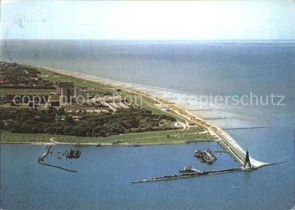 Doese Kugelbake mit Blick zur Insel Neuwerk F