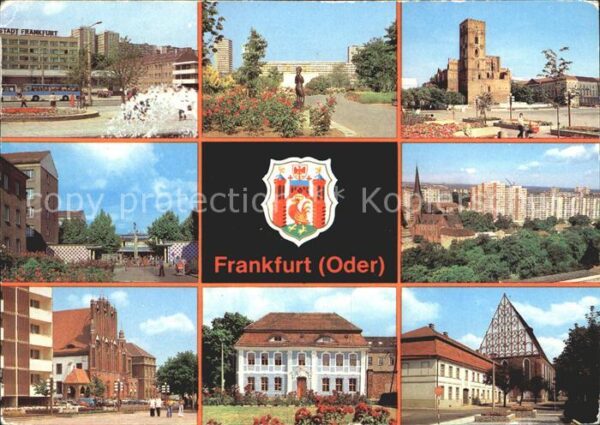 Frankfurt Oder Hotel stadt Frankfurt Rathaus Botanisch