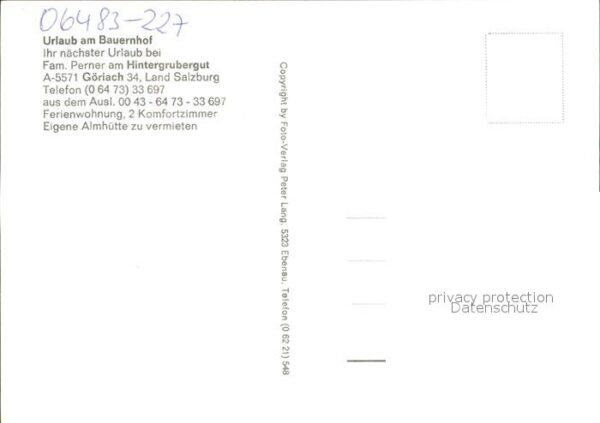 Goeriach Hintergrubergut Gaststube Zimmer – Bild 2