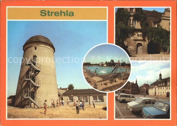 Strehla Jugendherberge Freibad Schloss Markt Ra