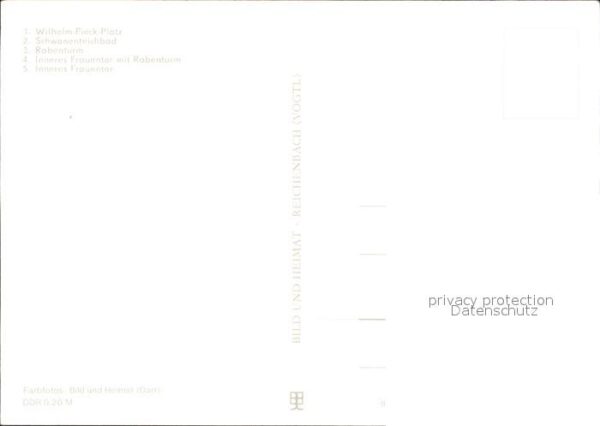 Muehlhausen Thueringen Wilhelm Pieck Plaatz Schwanenteich Rabe – Bild 2