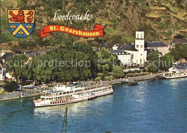 St Goarshausen am Rhein Fahrgastschiffe