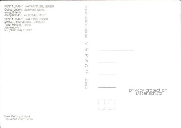 Jachymov Restaurant Belveder Gastraum – Bild 2