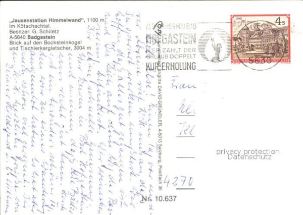 Badgastein Jausenstation Himmelwand – Bild 2