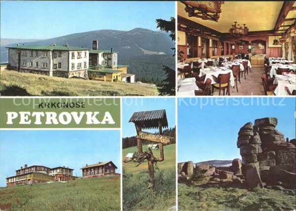 Krkonose Zetavovna ROH Petrova bouda v pozadi Ma