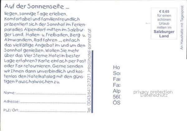 St Johann Pongau Salzburg Hotel Sonnhof – Bild 2