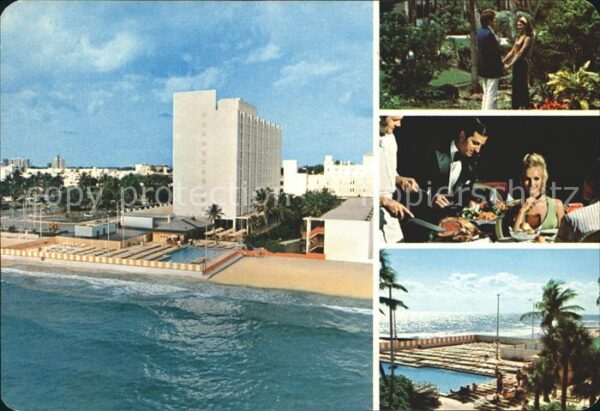 Miami Beach Holiday Inn Garten Dinner Panorama