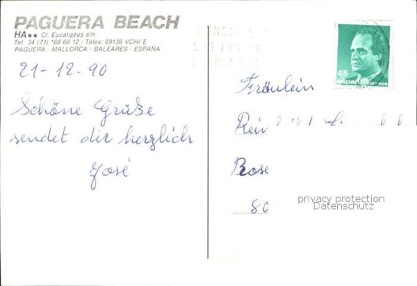 Mallorca Paguera Beach Hotels Swimmingpool – Bild 2