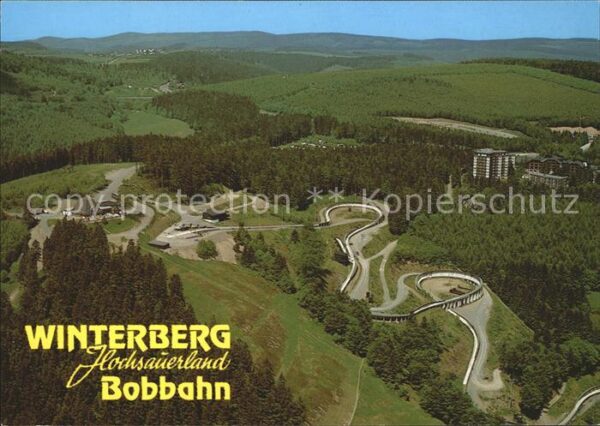 Winterberg Hochsauerland Bobbahn Panorama