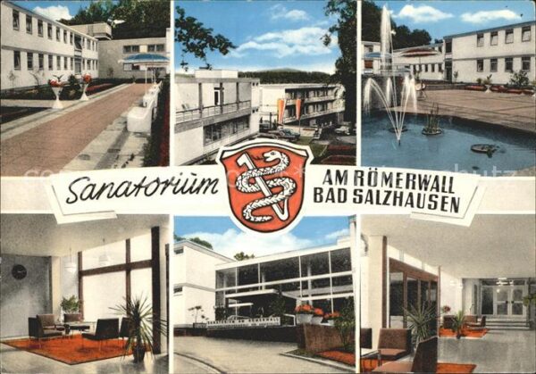 Bad Salzhausen Sanatorium am Römerwall Teilansichten