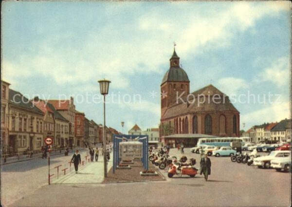 Damgarten Karl Marx Platz Kirche