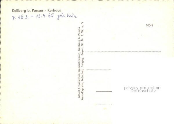 Kellberg Kurhaus Fliegeraufnahme – Bild 2