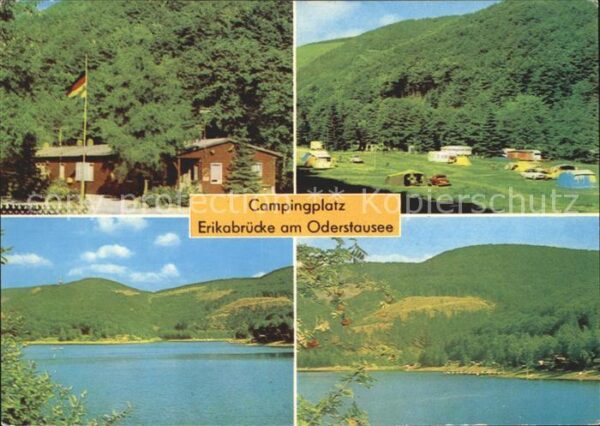 St Andreasberg Harz Campingplatz Erikabrücke am Oderstausee