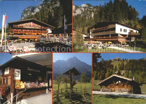 Hinterriss Tirol Alpengasthof und Alpencafe Eng Speckalm
