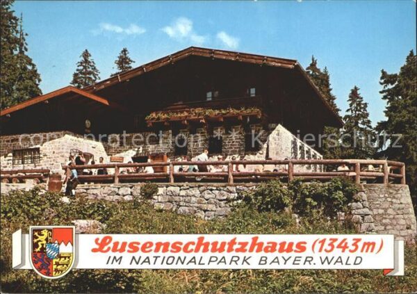 Lusenschutzhaus im Nationalpark Bayer Wald
