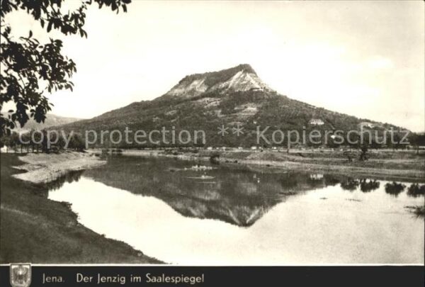 Jena Der Jenzig im Saalespiegel