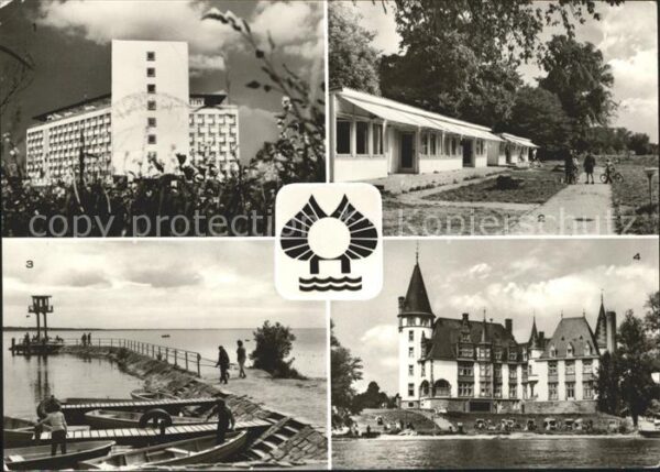 Klink Waren Erholungsheim Bungalow Mole Schloss