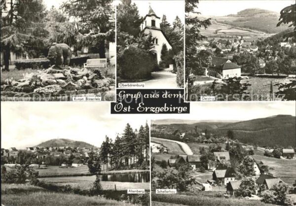Oberbaerenburg Baerenburg mit Bärenfels Geising Altenberg Schelle