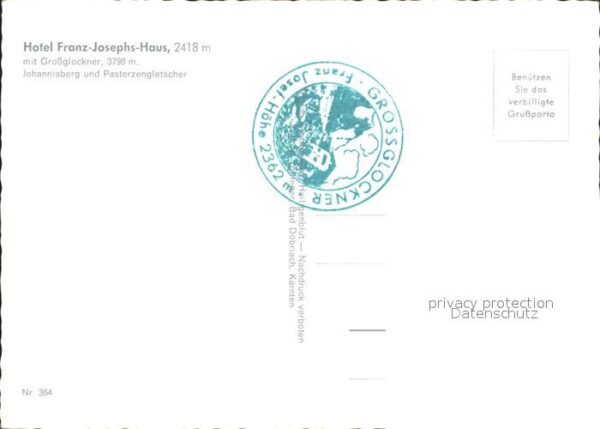 Grossglockner Hotel Franz Josefs Haus – Bild 2