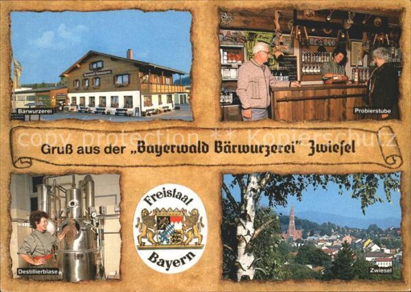 Zwiesel Niederbayern Bayerwald Bärwurzerei
