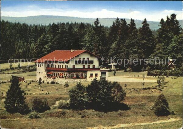 Frauenberg Bayrischer Wald Berghotel Adalbert Stifter Haus