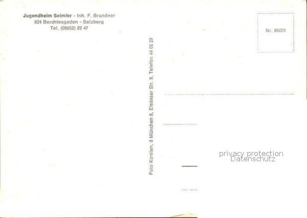 Berchtesgaden Jugendheim Seimler – Bild 2