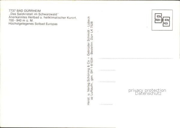Bad Duerrheim Fliegeraufnahme – Bild 2