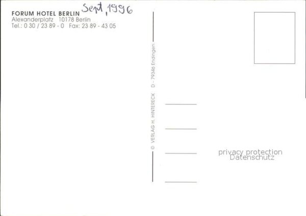Berlin Forum Hotel – Bild 2