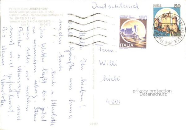 Lana Meran Pension Garni Josefsheim – Bild 2