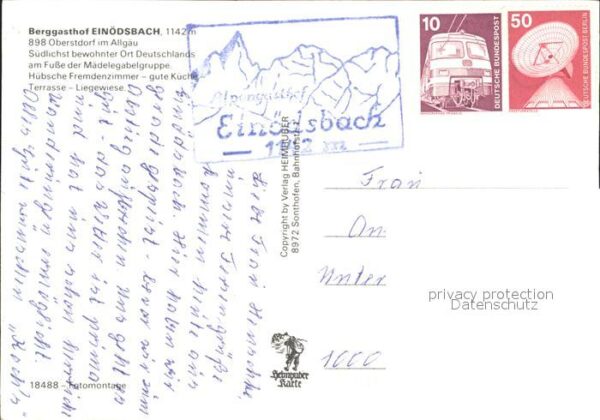 Oberstdorf Berggasthof Einödsbach – Bild 2