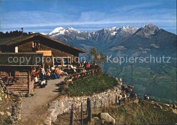 Merano Meran Naturpark Texelgruppe Gasthof Steinegg