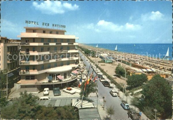 Riccione Lungomare Strand Hotel des Nations