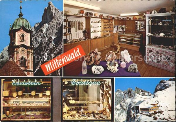 Mittenwald Bayern Edelstein Boutique