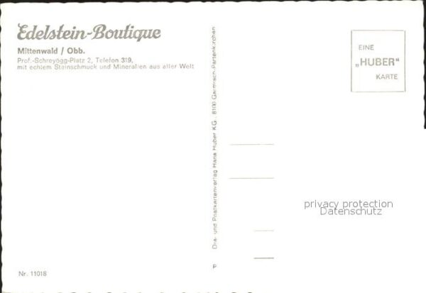 Mittenwald Bayern Edelstein Boutique – Bild 2