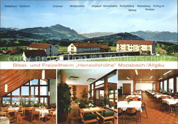 Moosbach Sulzberg Bibel- und Freizeitheim Hensolthöhe