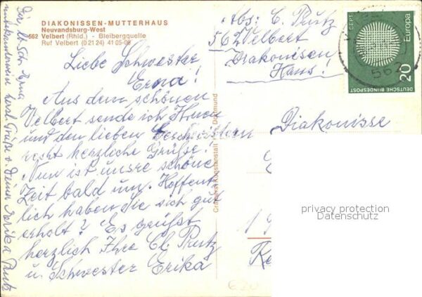 Velbert Diakonissen Mutterhaus Kirchenhalle Pni – Bild 2